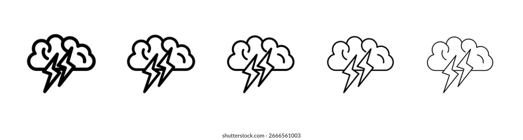 Brainstorm icon in web style. Vector illustration. Eps10