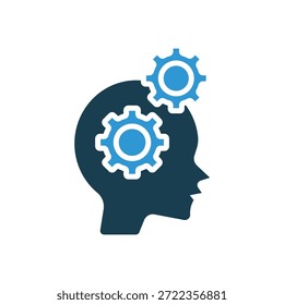 brainstorm icons outline and Flat Style,transparent background