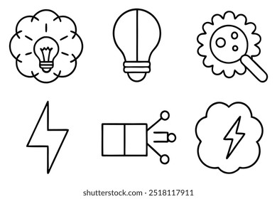 Brainstorm Line Art Illustration to Inspire Unique Artistic Expression (1)