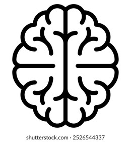 Ilustración de icono de Vector de inicio de lluvia de ideas