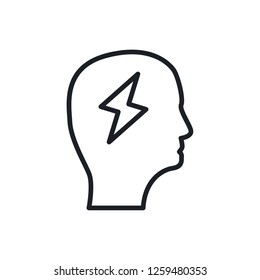 brainstorm vector icon