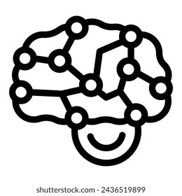 Brainstorming activity icon outline vector. Discussion analysis. Analytical strategic meeting