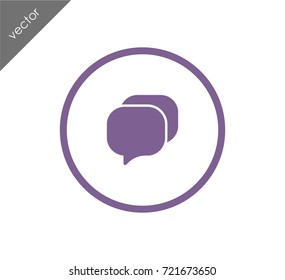 Brainstorming bubble icon