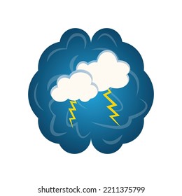 Brainstorming concept vector illustration graphic