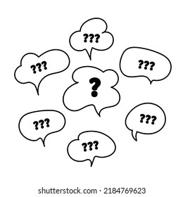 Brainstorming concept. What, how, why, for what and where. Place for your text. Business web banner. Vector illustration.