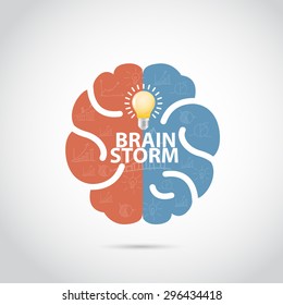 Brainstorming creative idea