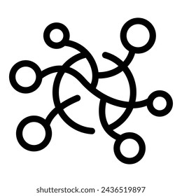 Brainstorming exercise icon outline vector. Corporate ideas analysis. Problem solving process