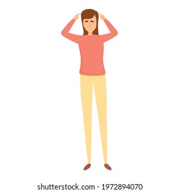 Brainstorming icon. Cartoon of Brainstorming vector icon for web design isolated on white background