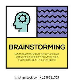 BRAINSTORMING ICON CONCEPT