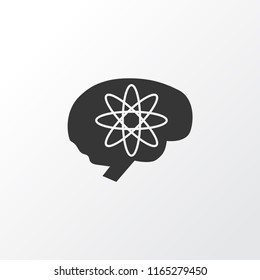 Brainstorming icon symbol. Premium quality isolated genius element in trendy style.