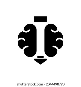 brainstorming icon vector for your design element