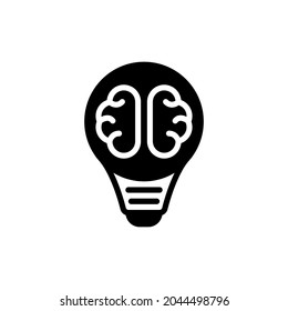 brainstorming icon vector for your design element