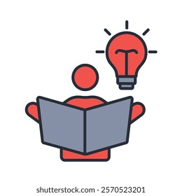 Brainstorming icon. vector.Editable stroke.linear style sign for use web design,logo.Symbol illustration.