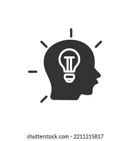 Brainstorming icons  symbol vector elements for infographic web