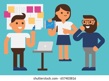 Brainstorming Illustration
