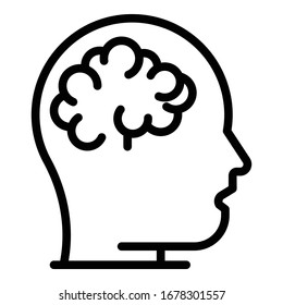 Icono de innovación de lluvia de ideas. Contorno icono vectorial de innovación de lluvia de ideas para el diseño web aislado en fondo blanco