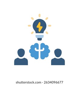 Sessão de debate gerando novas ideias entre os membros do grupo