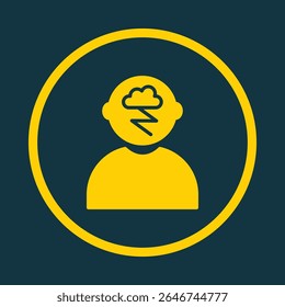 Brainstorming trendy vector art design flawless amazing design colorful useful illustration.eps