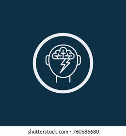 Brainstorming vector icon