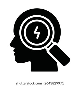Brainstorming Vector Icon which can easily modify or edit
