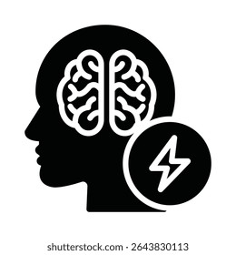 Brainstorming Vector Icon which can easily modify or edit
