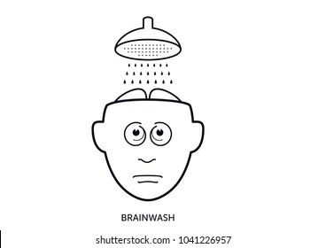 Brainwash shower head