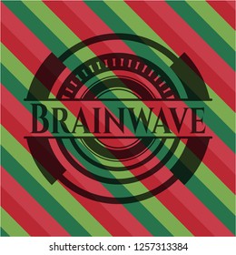 Brainwave christmas style badge..
