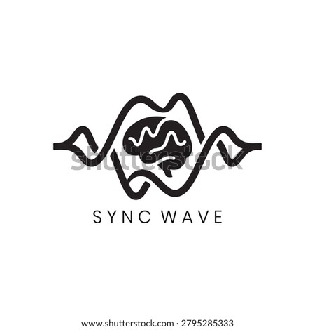 Brainwave Sync Horizontal Logo communicates sophisticated intelligence and mental agility using a sharp, continuous pulse line that forms a central brain shape. This sleek Brainwave Sync Horizontal Logo utilizes fluid negative space mechanics for high readability and professional distinction. This Brainwave Sync Horizontal Logo maximizes impact across digital media.