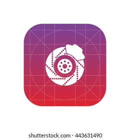 brake disc icon