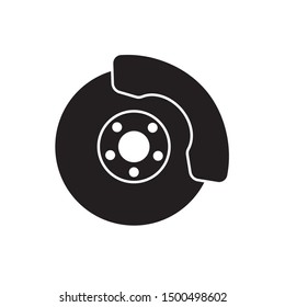 brake disc icon- vector illustration