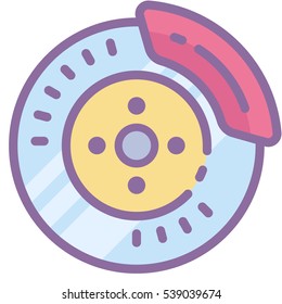 Brake Disk Car Part Automotive Wheel