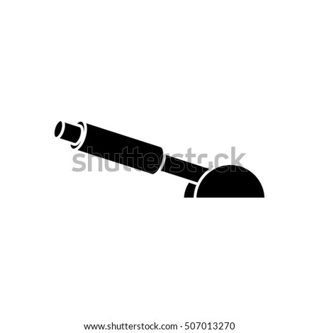 brake handle in the car. Vector illustration icon