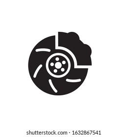 brake icon design template. Trendy style, vector eps 10