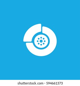 Brake icon illustration isolated vector sign symbol