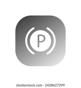 icono de freno vector plantilla ilustración logo diseño