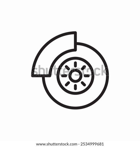 brake pads icon sign vector