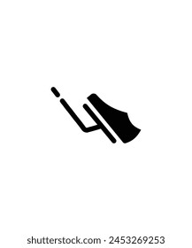 brake pedal icon, vector best flat icon.