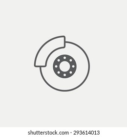 Brake Shoe Icon