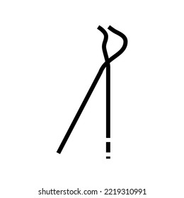 brake spring plier glyph icon vector. brake spring plier sign. isolated symbol illustration