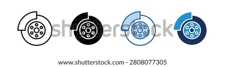 Brakes Icon Collection With Multiple Styles