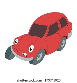 Braking car