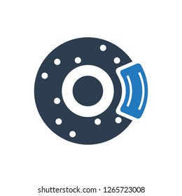 Braking system - Disc brake Icon