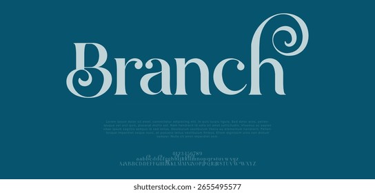 Fontes abstratas mínimas do alfabeto moderno para o logotipo. Tecnologia de tipografia música digital eletrônica futura fonte criativa. ilustração vetorial