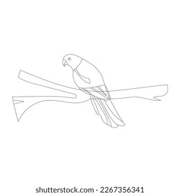 A branch is beautiful LINE ART