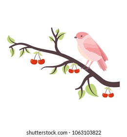 branch with bird decoration