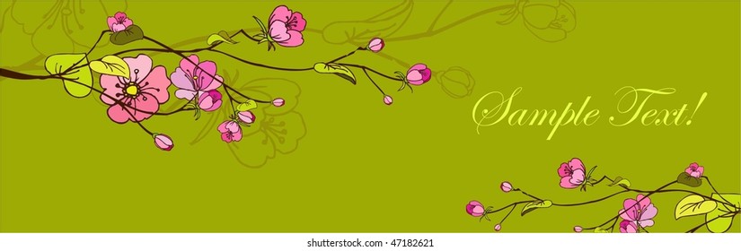 Branch of Flowers , spring is come