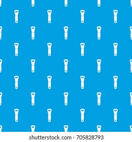 Branch of hops pattern repeat seamless in blue color for any design. Vector geometric illustration