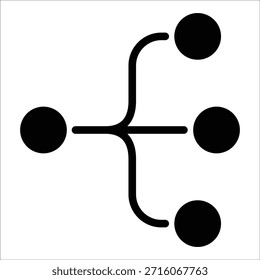 Elemento De Ícone De Ramificação Para Design