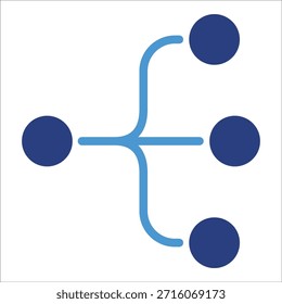 Elemento De Ícone De Ramificação Para Design