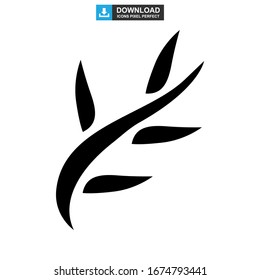 branch icon or logo isolated sign symbol vector illustration - high quality black style vector icons
